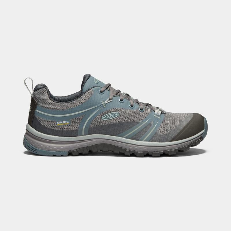 Keen Terradora Waterproof - Kadın Trekking Ayakkabısı - Gri - Turkey (742169IVU)